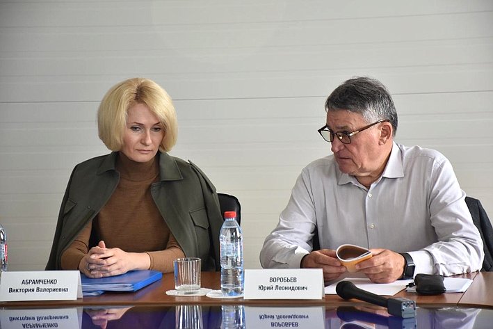 Виктория Абрамченко и Юрий Воробьев