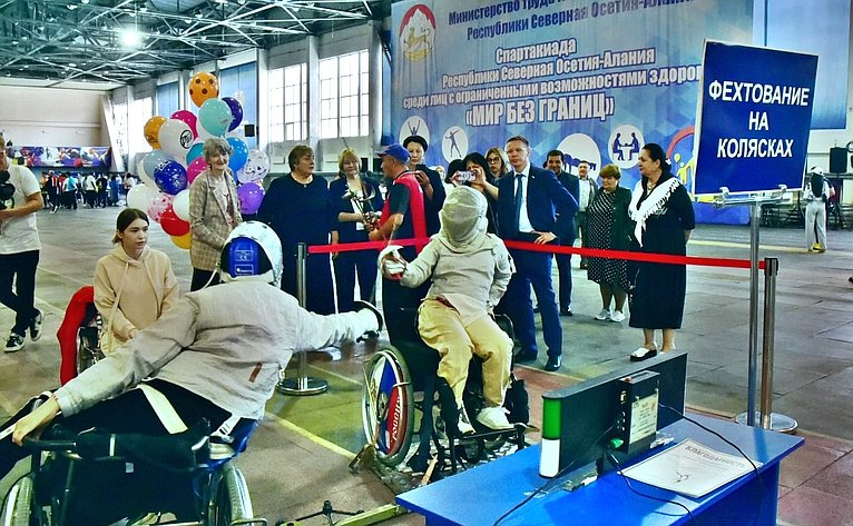 Виталий Назаренко посетил Спартакиаду Республики Северная Осетия — Алания среди лиц с ограниченными возможностями здоровья