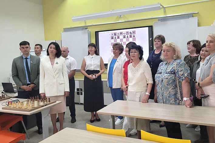 Татьяна Гигель приняла участие в открытии регионального образовательного центра «Алтай Сириус» в Горно-Алтайске