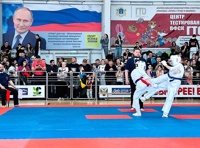 Сергей Рябухин принял участие в открытии Первенства и Чемпионата Приволжского федерального округа по киокусинкай