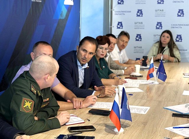 На Сахалине прошёл Единый день приёма участников специальной военной операции и членов их семей по юридическим вопросам