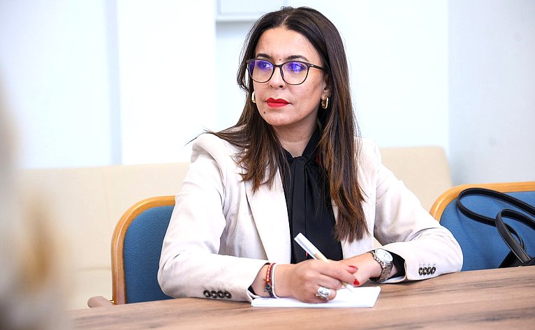 Встреча заместителя Председателя СФ Константина Косачева с заместителем Председателя Национального Народного Собрания Алжирской Народной Демократической Республики. XI Невский международный экологический конгресс