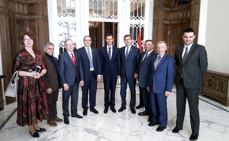 Делегация Совета Федерации в Сирии