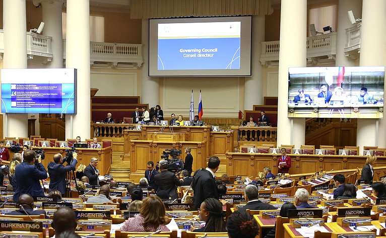 В. Матвиенко выступила на первом заседании Ассамблеи МПС в Санкт-Петербурге на тему «Продвигая культурный плюрализм и мир через межкультурный и межэтнический диалог»
