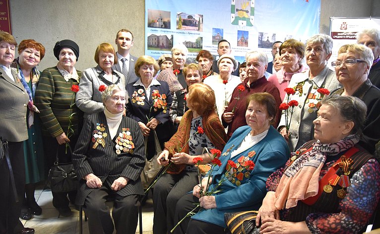 Сергей Леонов принял участие в торжественном вручении медалей ветеранам Великой Отечественной войны