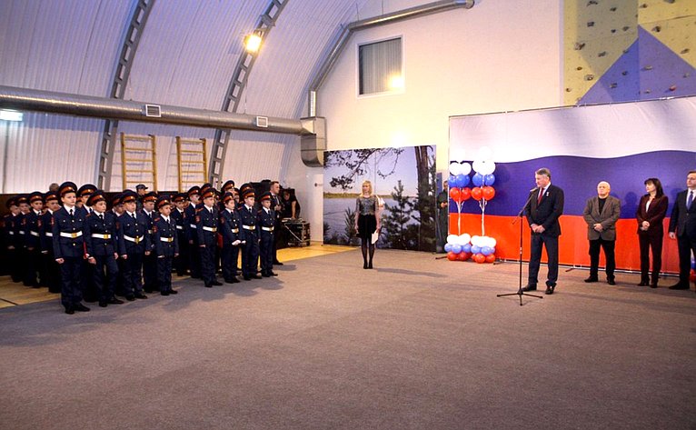 В школе центра «Корабелы Прионежья» впервые прошла торжественная церемония посвящения в кадеты