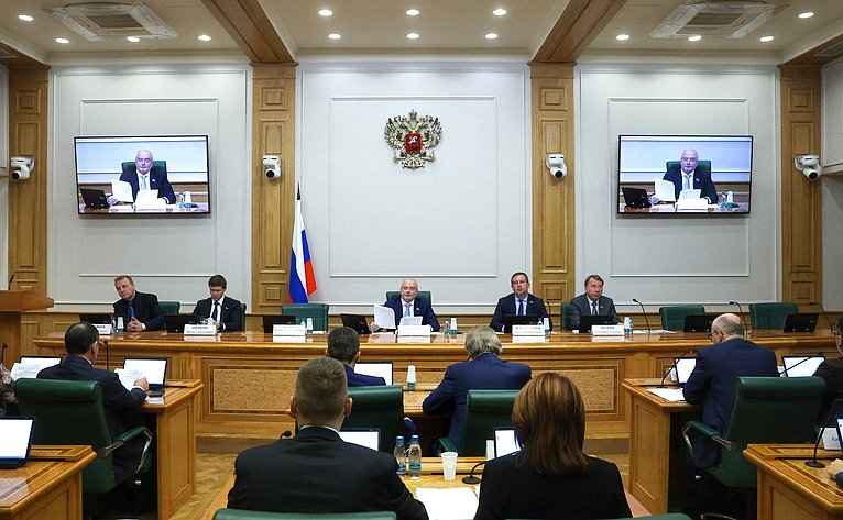 Заседание Комитета Совета Федерации по конституционному законодательству и государственному строительству