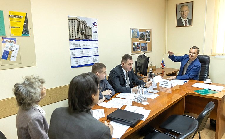 Рабочая поездка первого заместителя Председателя Совета Федерации Андрея Яцкина в Ростовскую область