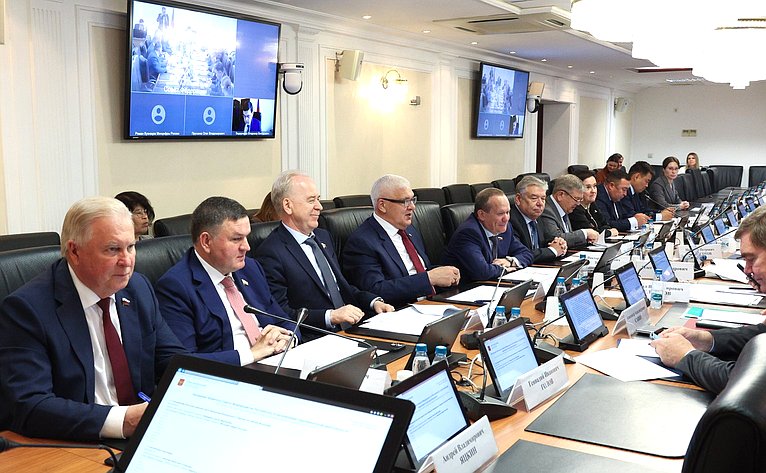 Заседание Комитета Совета Федерации по Регламенту и организации парламентской деятельности