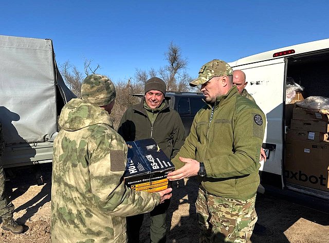 Айрат Гибатдинов посетил Донецкую Народную Республику и Херсонскую область и была передана помощь