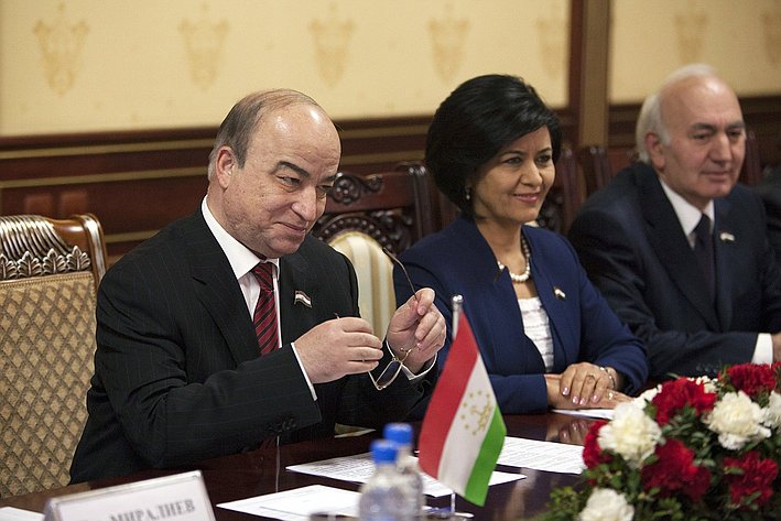 Визит делегации Совета Федерации во главе с Председателем СФ в Таджикистан 28