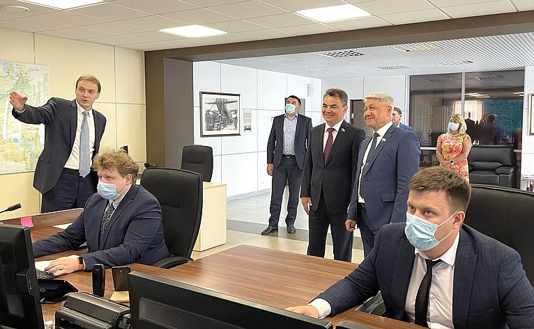 Ирек Ялалов посетил ООО «Газпром трансгаз Уфа» – одно из ведущих предприятий топливноэнергетического комплекса Республики Башкортостан