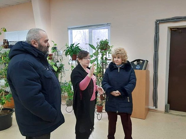 Нина Куликовских встретилась с педагогами Каснянской общеобразовательной школы