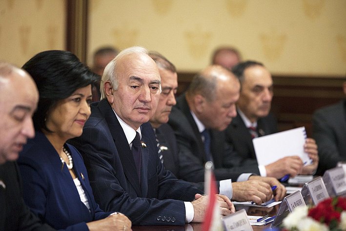 Визит делегации Совета Федерации во главе с Председателем СФ в Таджикистан 25