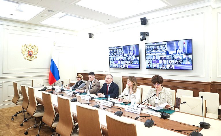Рабочее заседание Совета Палаты молодых законодателей при Совете Федерации