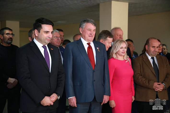 Визит делегации Совета Федерации во главе с Ю. Воробьевым в Армению