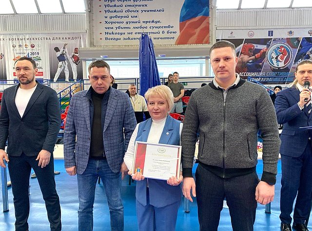 Айрат Гибатдинов вместе с представителями правительства и Законодательного Собрания Ульяновской области принял участие в открытии чемпионата и первенства Ульяновской области по панкратиону