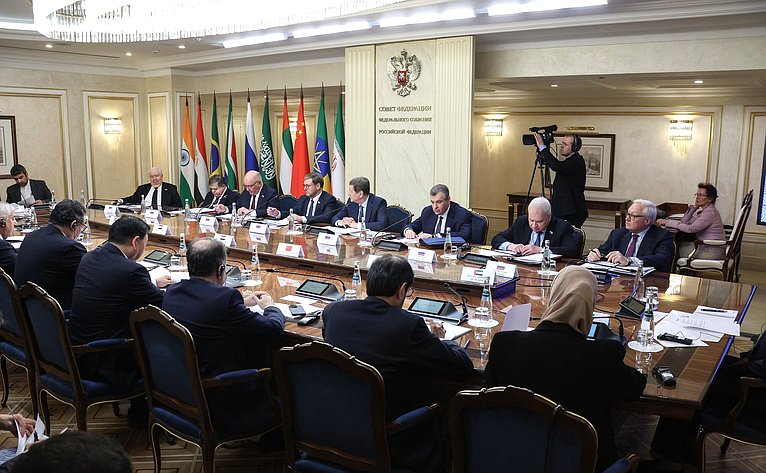 Первое рабочее заседание (встреча) председателей комитетов по международным делам парламентов (палат парламентов) стран БРИКС