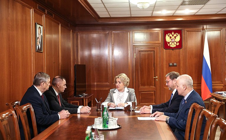 Валентина Матвиенко провела встречу с руководством Республики Марий Эл