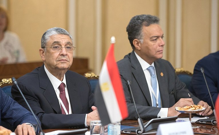Встреча В. Матвиенко с Президентом Арабской Республики Египет Абдельфаттахом Ас-Сиси