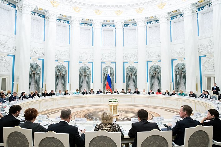 Заседание Координационного совета при Президенте РФ по реализации национальной стратегии действий в интересах детей