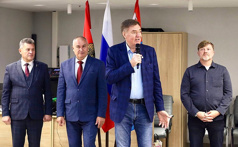 Александр Савин принял участие в открытии турнира по шахматам в Калуге