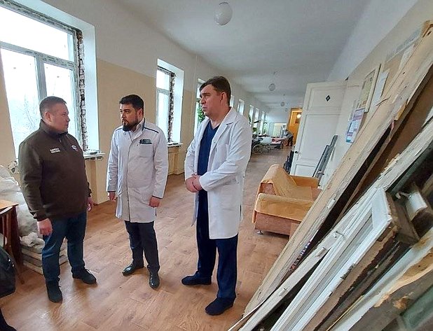 Денис Гусев встретился с участниками СВО в Луганской Народной Республике