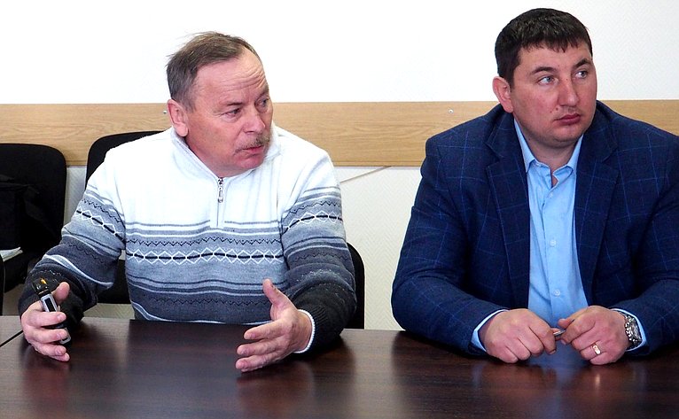 Встреча Вячеслава Наговицына с депутатами и главами поселений Прибайкальского района