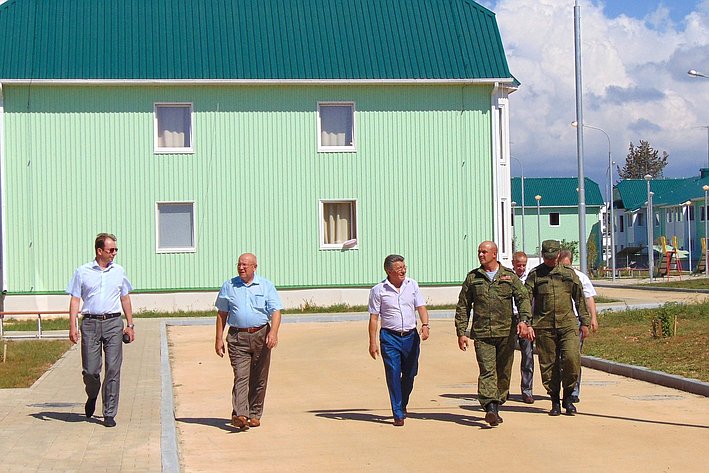 Делегация СФ посетила 7-ю российскую военную базу в Абхазии