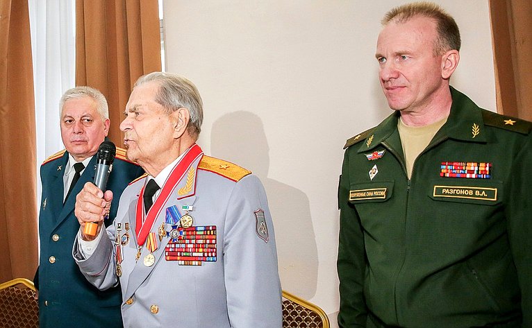 Торжественное мероприятие чествования 100-летнего юбилея ветерана Великой Отечественной войны В. Зибарева