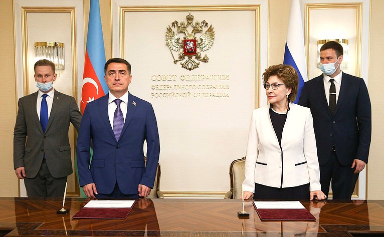 Заседание Межпарламентской комиссии по сотрудничеству Федерального Собрания России и Милли Меджлиса Азербайджана