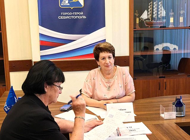 Екатерина Алтабаева провела личный приём граждан
