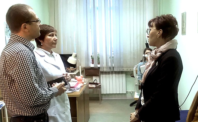 Т. Кусайко посетила медицинские учреждения Кандалакшского района Мурманской области