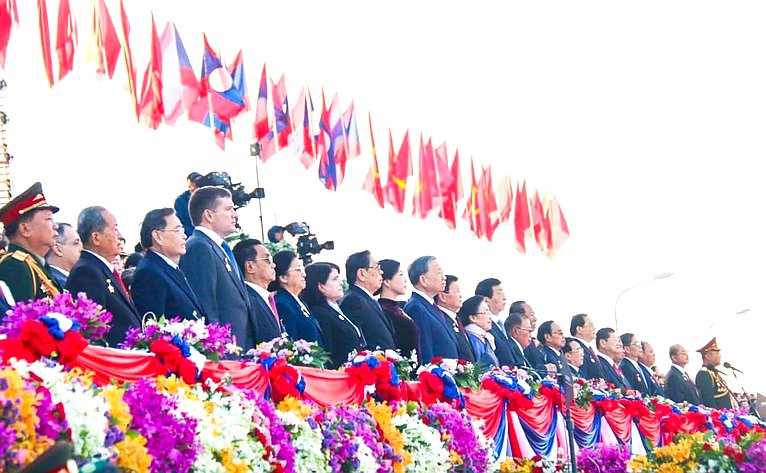 Рабочий визит делегации Российской Федерации на праздновании 50-летия провозглашения Лаосской Народно-Демократической Республики (ЛНДР)