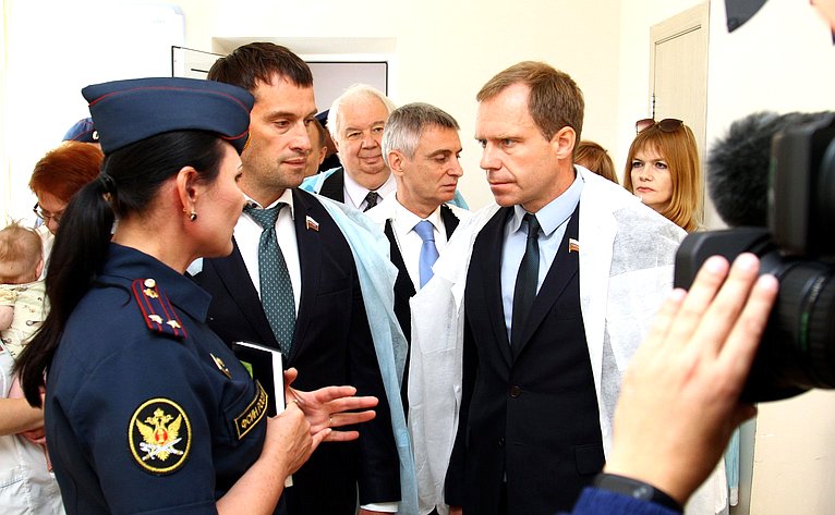 Группа сенаторов посетила УФСИН России по Республике Мордовия