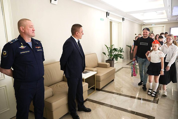 Встреча Айрата Гибатдинова со школьниками Ульяновской области