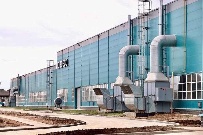 Открытие фанерного завода в поселке Вохтога Грязовецкого муниципального округа