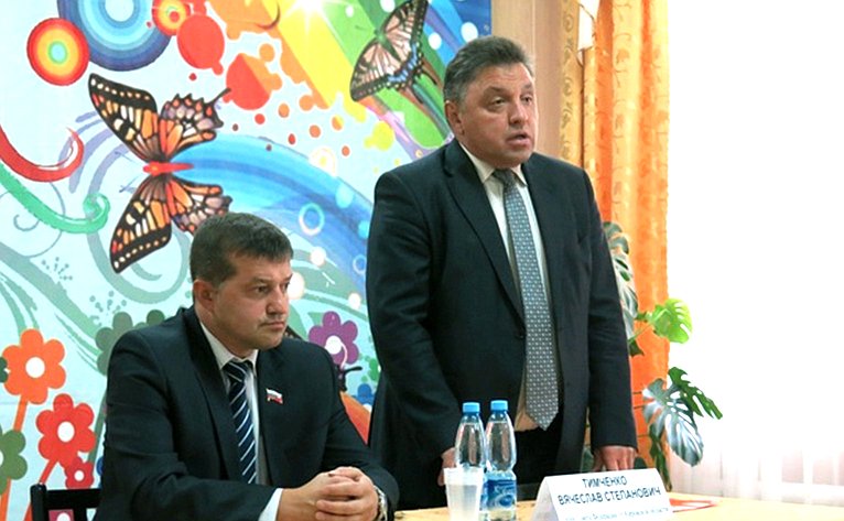 В. Тимченко с рабочим визитом посетил Вятскополянский район Кировской области