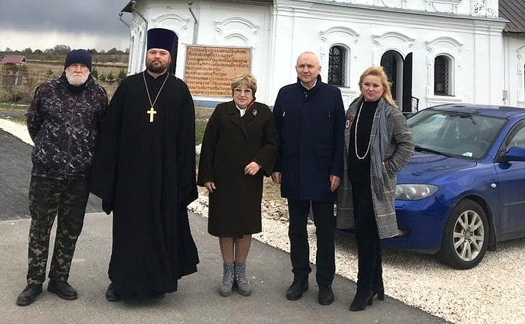 Ольга Хохлова посетила село Кистыш Суздальского района