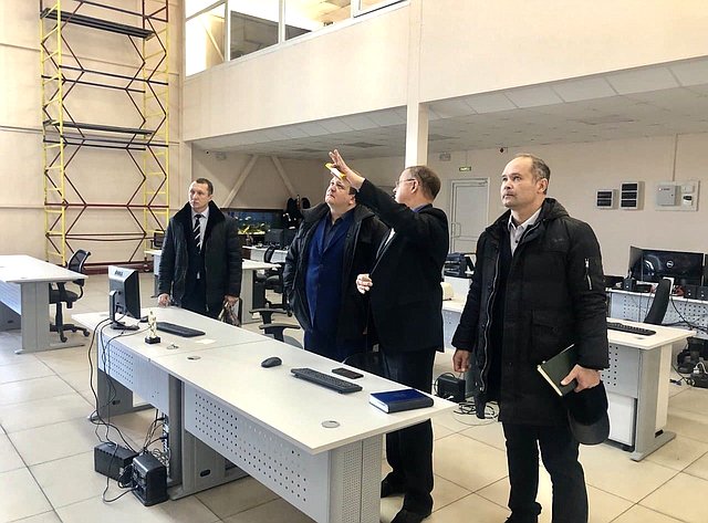 Сергей Безденежных посетил Центр безопасности и управления дорожным движением города Хабаровска