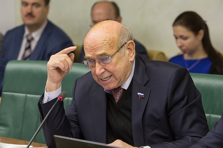 В. Рогоцкий Заседание Комитета Совета Федерации по экономической политике