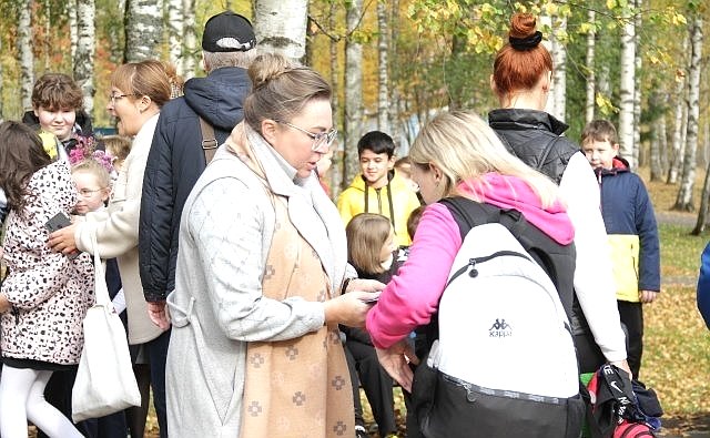 Елена Шумилова провела церемонию открытия маршрута здоровья в Сыктывкаре