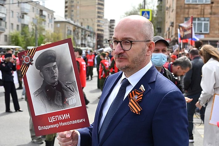 Олег Цепкин принял в регионе участие в торжественных и памятных мероприятиях, посвященных Дню Победы