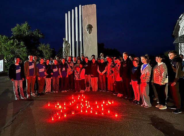 Игорь Мурог в рамках региональной недели провел в Ряжском округе мероприятия, посвященные Дню памяти и скорби
