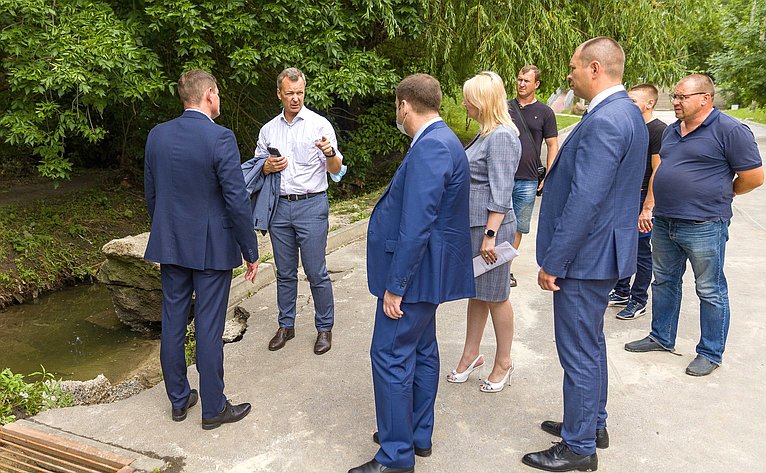 Андрей Яцкин в ходе рабочей поездки в регион посетил город Таганрог