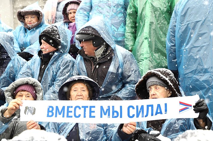 Под девизом «Наша семья – наша Победа!» в Самаре прошел Парад Памяти (фото Екатерина Елизарова «Самарская газета»)