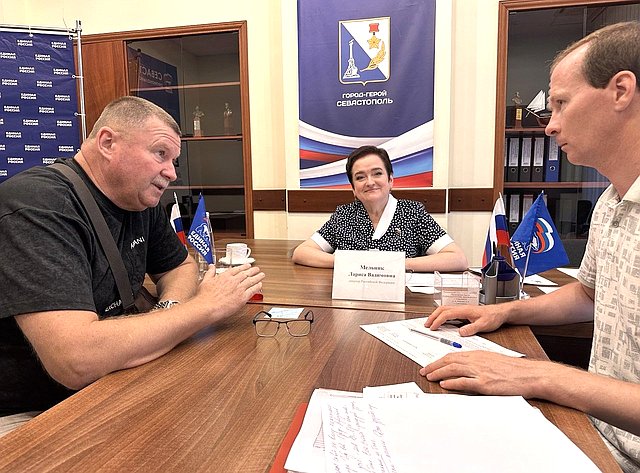 Лариса Мельник провела первый сентябрьский личный приём