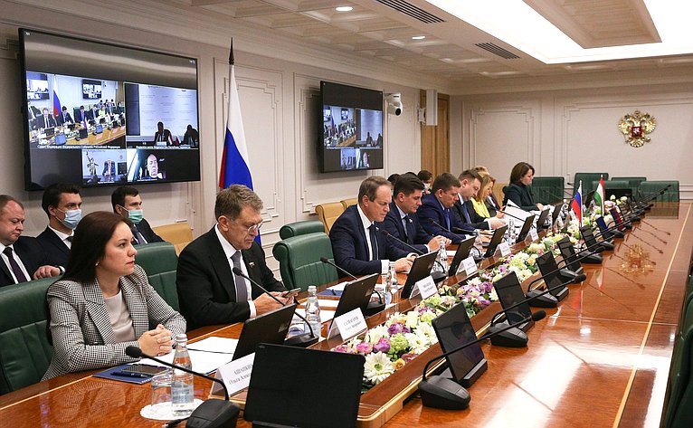 Заседание второго Организационного комитета VII Межпарламентского форума «Россия-Таджикистан: потенциал межрегионального сотрудничества»