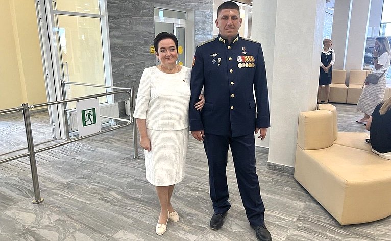 Лариса Мельник стала участником встречи Председателя Совета Федерации Валентины Матвиенко с участниками программы «Севастополь – город героев»