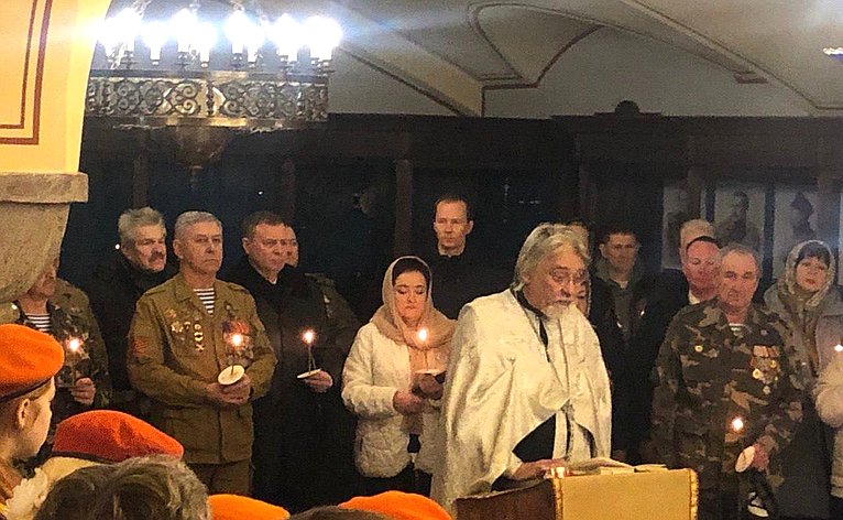 Лариса Мельник приняла участие в торжественных мероприятиях, посвящённых Дню памяти россиян, исполнявших служебный долг за пределами Отечества